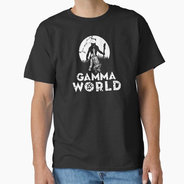 Artikel-Vorschau von Gamma-Welt, designt und verkauft von Lost In Shirts.