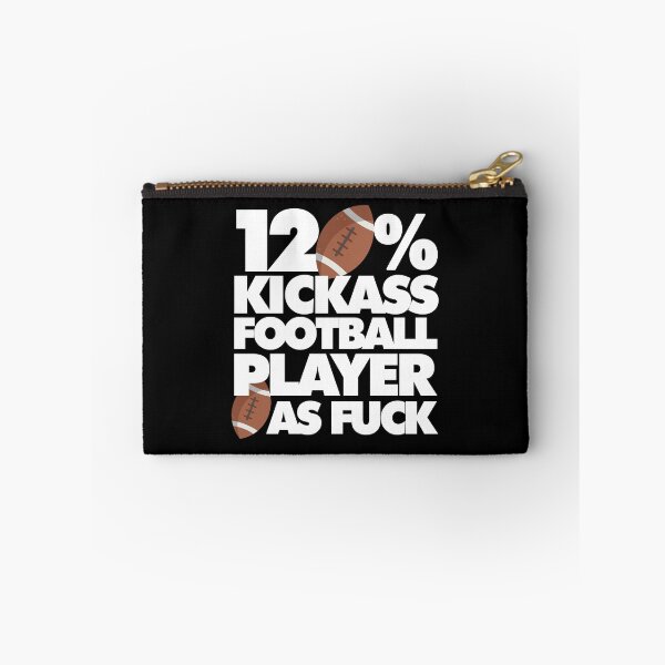 Item preview, 120% Kickass Football Player AF Funny  designed and sold by elhefe.