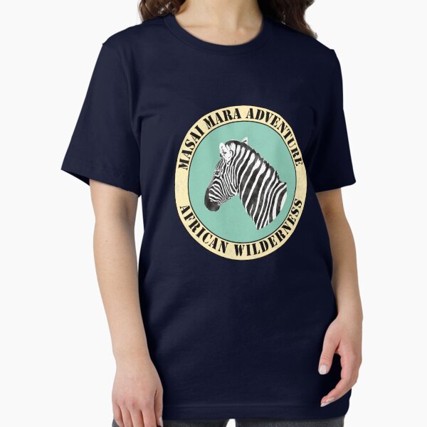 Item preview, Masai Mara Adventure Africa Zebra Shirt designed and sold by Juttas-Shirts.