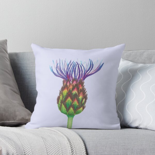 Item preview, watercolor cornflower designed and sold by raghda-s-m.