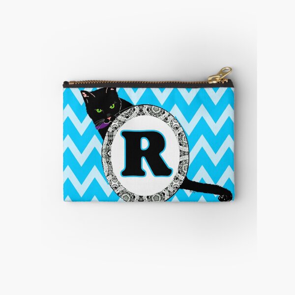 Item preview, R Cat Chevron Monogram designed and sold by Paintings by gretzky.