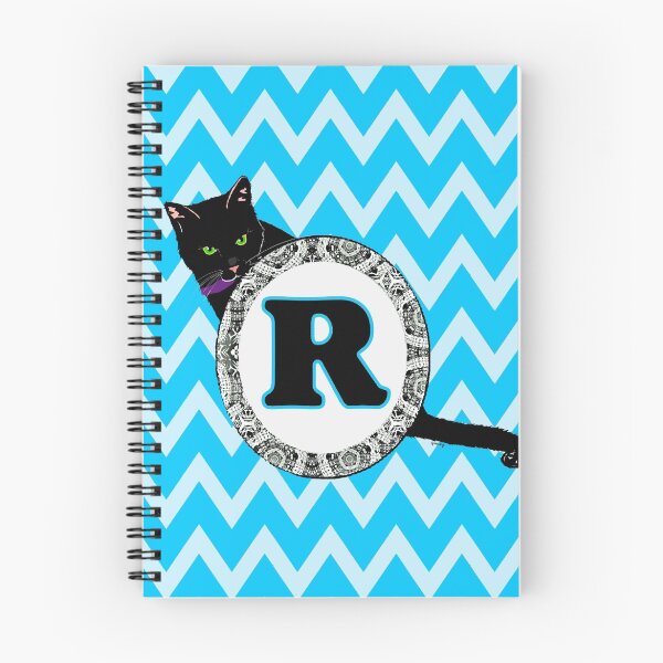 Item preview, R Cat Chevron Monogram designed and sold by Paintings by gretzky.