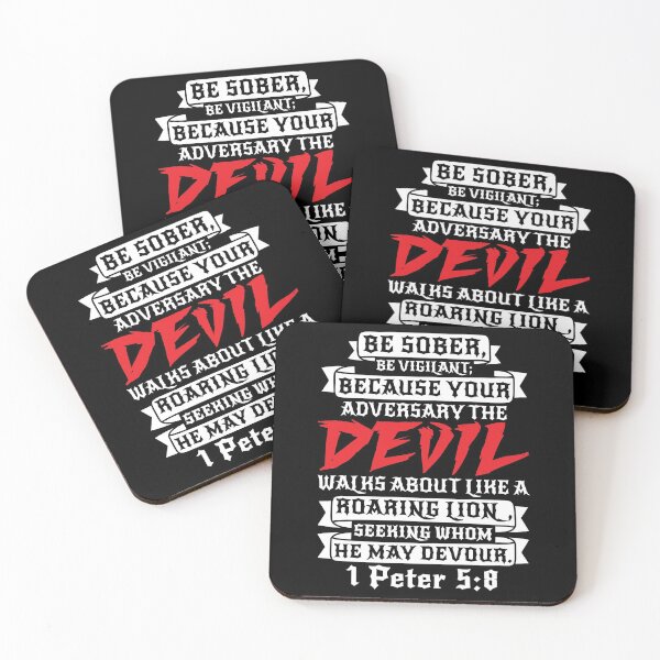 Item preview, 1 Peter 5:8 Be Sober Be Vigilant designed and sold by plushism.