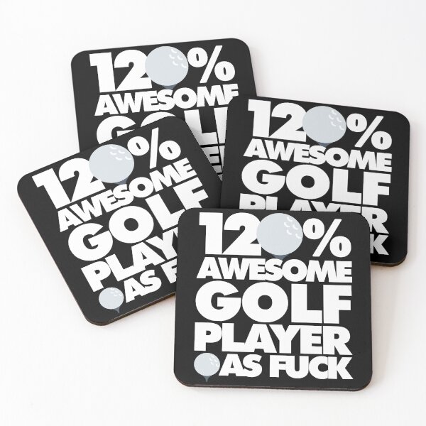 Item preview, 120% Awesome Golf Player AF Funny  designed and sold by elhefe.