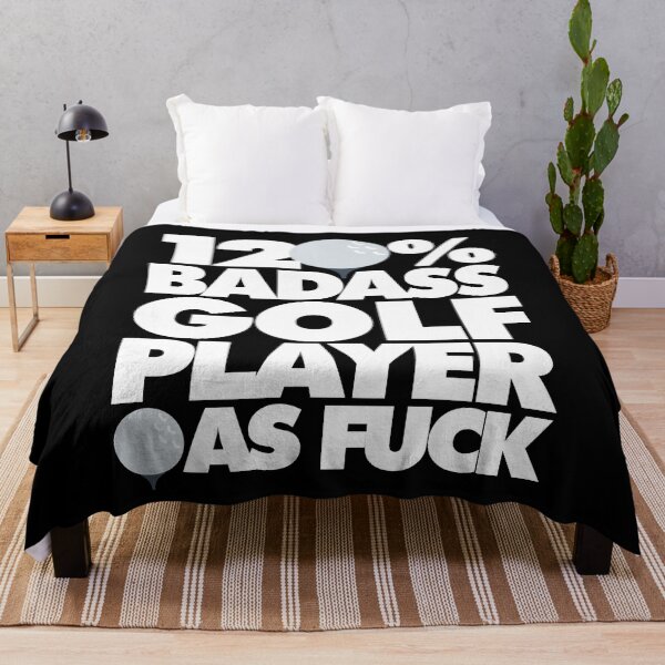 Item preview, 120% Badass Golf Player AF Funny  designed and sold by elhefe.