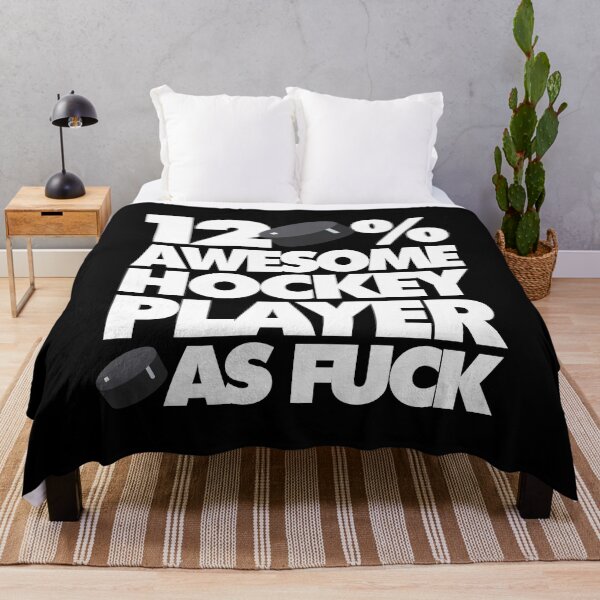 Item preview, 120% Awesome Hockey Player AF Funny designed and sold by elhefe.