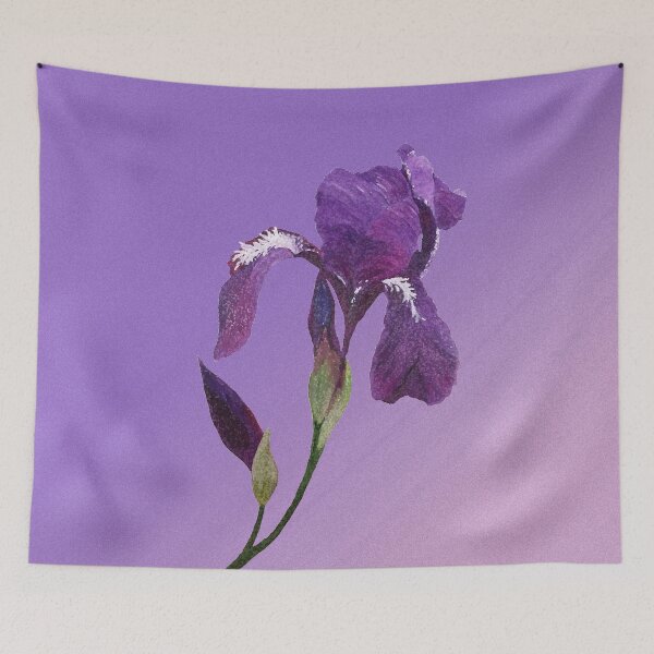 Item preview, Purple Iris 2 designed and sold by Jan Palmer.