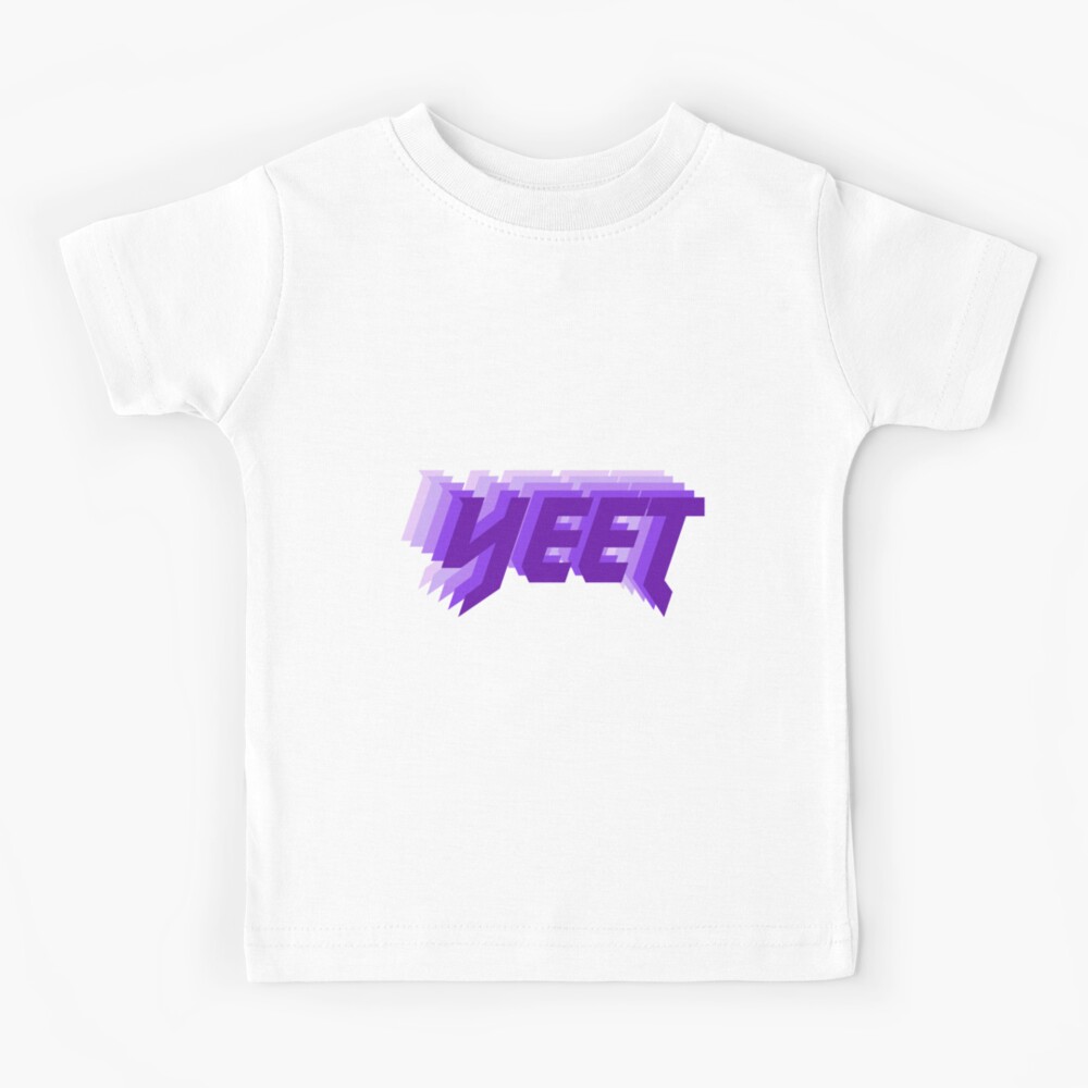 Purple Layered Yeet Kids T Shirt By Joshuaburrow Redbubble - roblox yeet t shirts redbubble