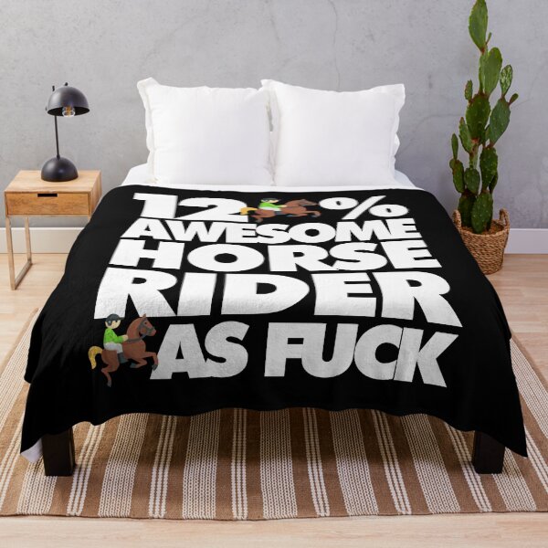Item preview, 120% Awesome Horse Rider AF Funny designed and sold by elhefe.