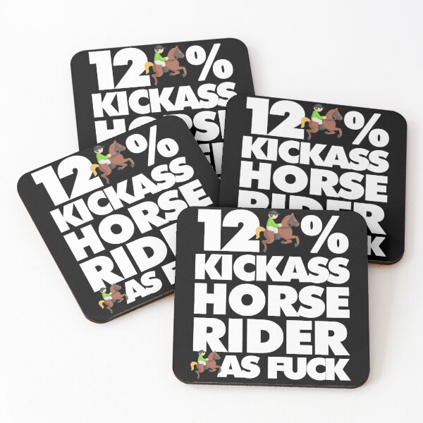 Item preview, 120% Kickass Horse Rider AF Funny  designed and sold by elhefe.