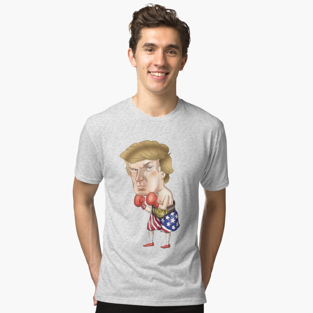 Item preview, Tri-blend T-Shirt designed and sold by MacKaycartoons.