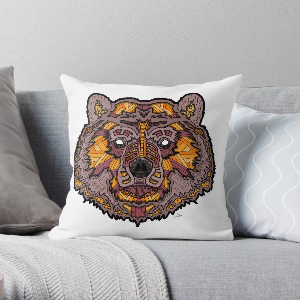 Item preview, Throw Pillow designed and sold by jerodart.