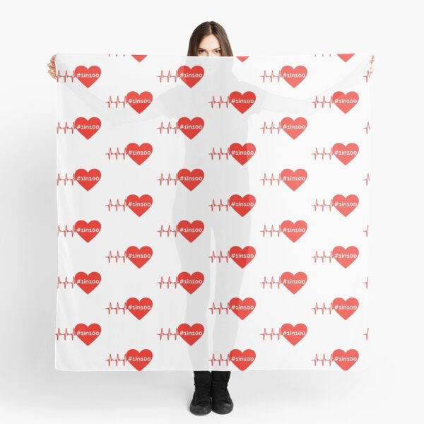 #1in100 - Red Scarf