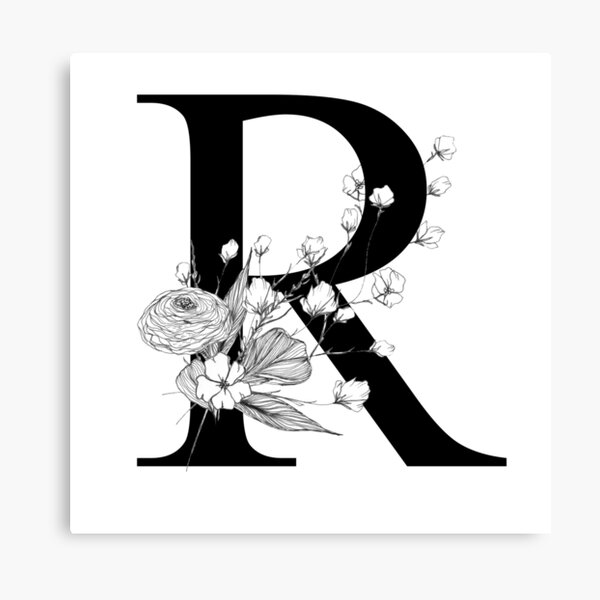 Letter R Monogram Initial Olive Green Pearl White Aesthetic Abstract  Pattern Painting On Canvas - Monogram R - Mug