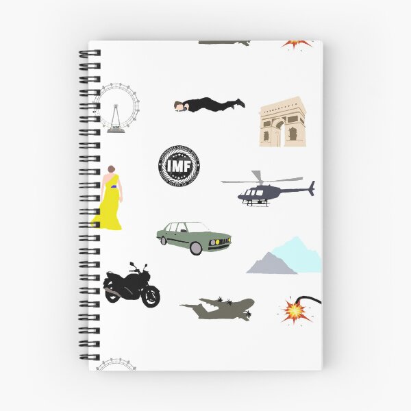 Item preview, Mission: Impossible minimalist symbols designed and sold by rubyroundhouse.