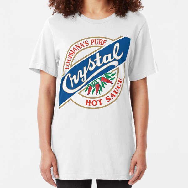Crystal Hot Sauce Slim Fit T-Shirt