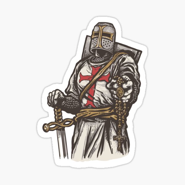 Rosary Crusader Sticker