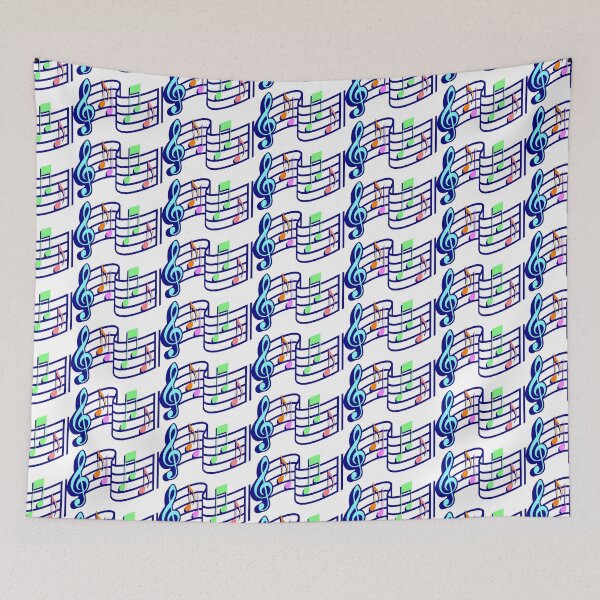 Item preview, Colorful Musical Notes  designed and sold by Uma8.