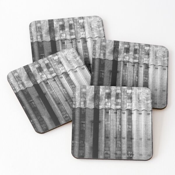 Item preview, Lines & Squares - a Black and White Pattern designed and sold by pixelmountain.