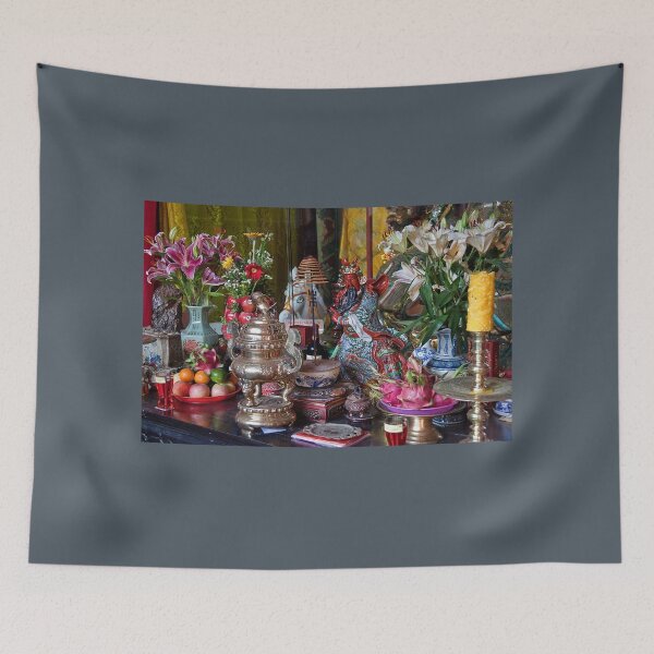 Item preview, Vietnam. Hoi An. Quan Cong Temple. Altar. designed and sold by vadim19.