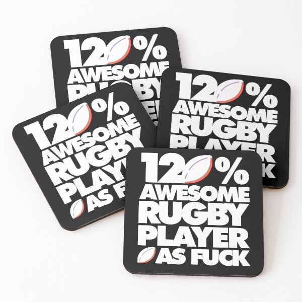 Item preview, 120% Awesome Rugby Player AF Funny  designed and sold by elhefe.