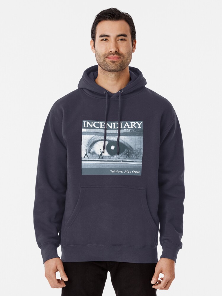 Incendiary New York - Grey Hoodie Small