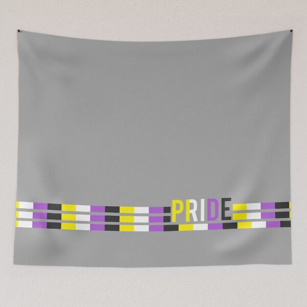Item preview, Non-Binary Pride Flag Stripes designed and sold by flowrawr.