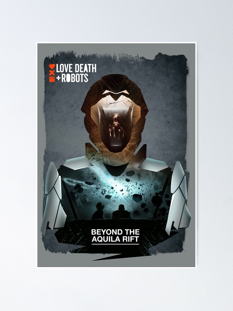 death and Robots - Beyond Aquila Rift" Poster for Sale GeorgeArtman | Redbubble