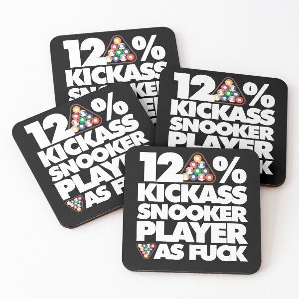 Item preview, 120% Kickass Snooker Player AF Funny  designed and sold by elhefe.