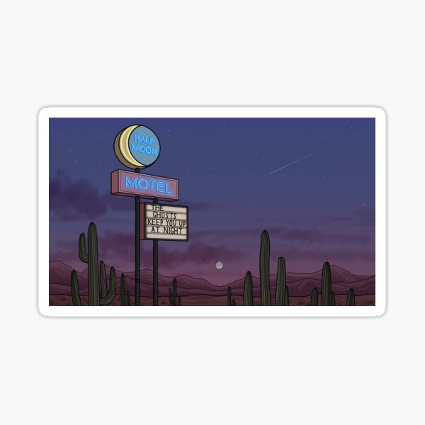 Item preview, Ghost Motel designed and sold by Kelsey Smith.