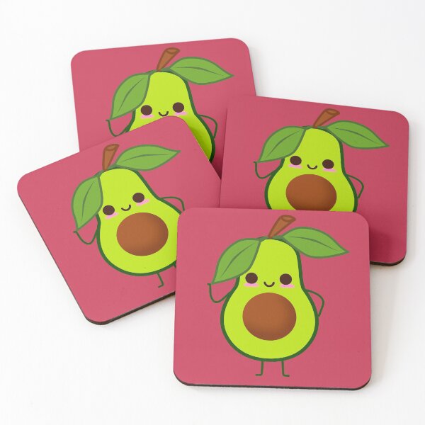 Item preview, Kawaii Avocado Cartoon designed and sold by azule1.