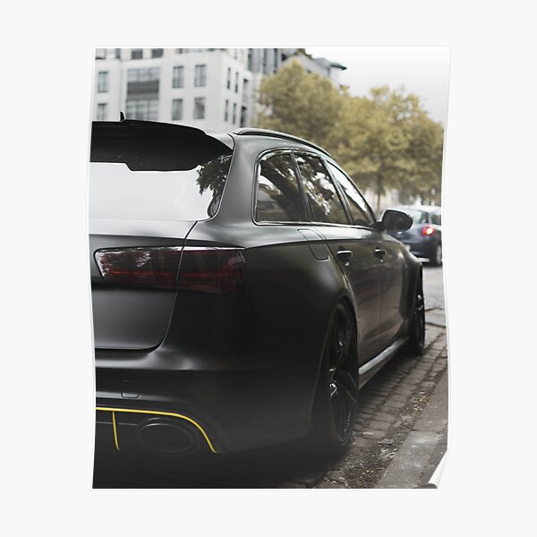 Audi RS6 Blvckbeast Poster