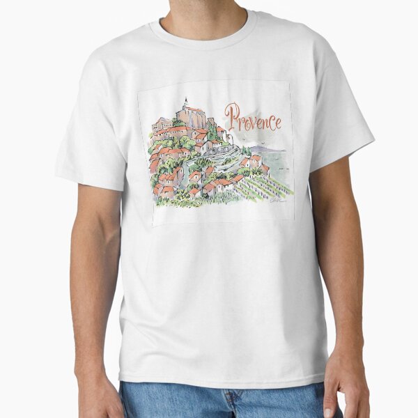 Item preview, Provence, Hilltop town of Gordes designed and sold by danastuff.