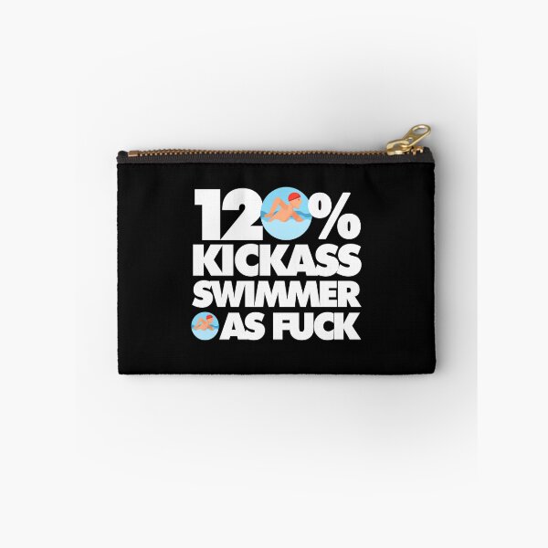 Item preview, 120% Kickass Swimmer AF Funny  designed and sold by elhefe.
