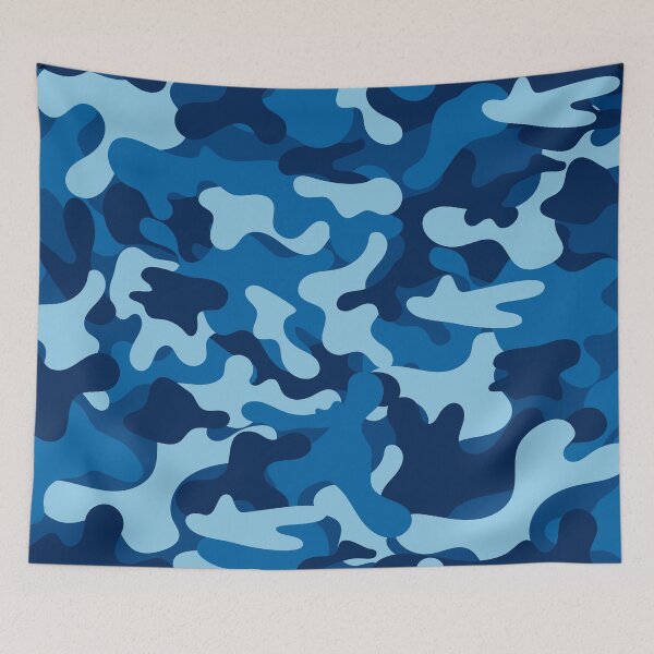 Item preview, Blue Camouflage designed and sold by Ribeiro Design.