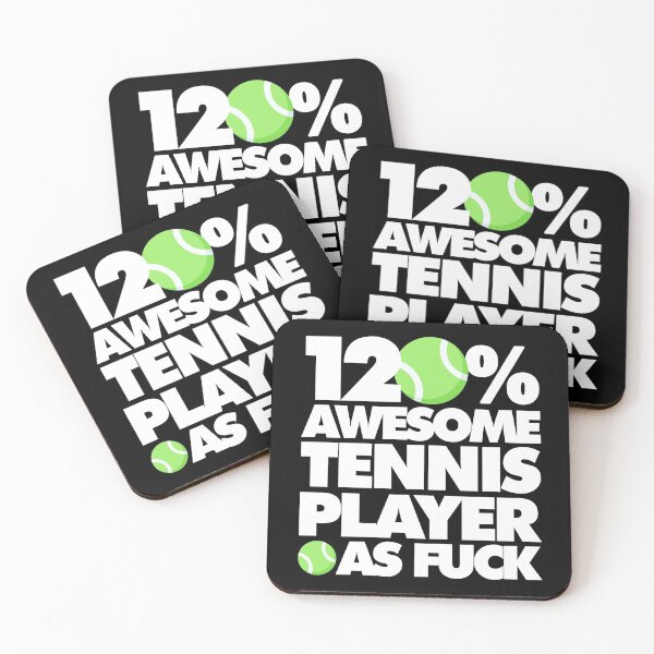 Item preview, 120% Awesome Tennis Player AF Funny  designed and sold by elhefe.