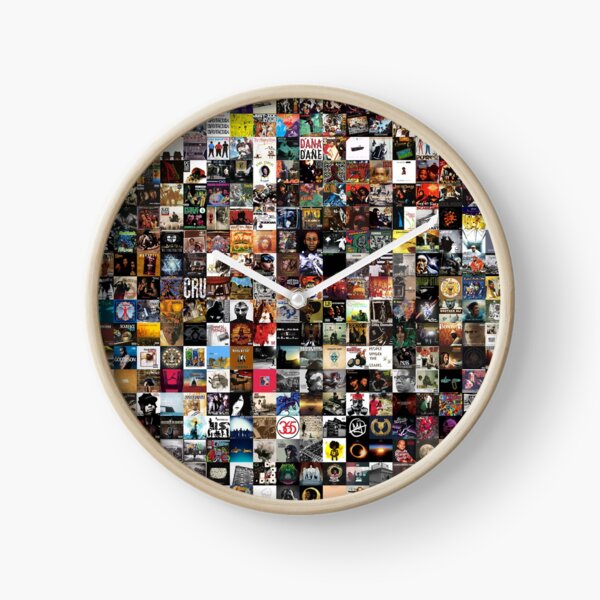 Greatest Hip Hop Albums 1986 - 2018 Clock