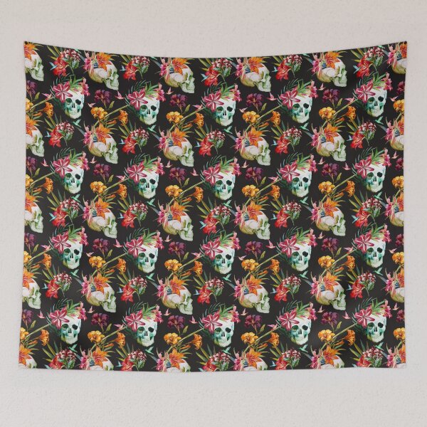 Item preview, Hawaiian Skull designed and sold by HawaiianHorror.