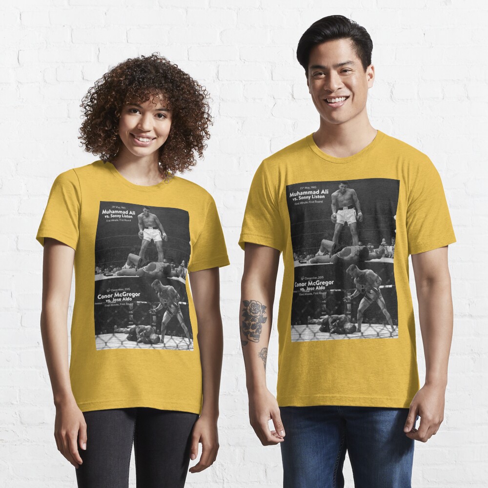 Muhammad Ali - Ali Four Squares - Short Sleeve - Heather - Adult