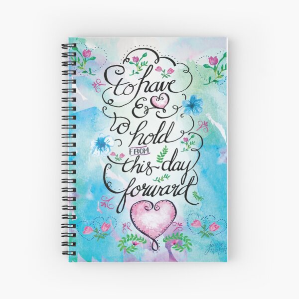 To Have and to Hold by Jan Marvin Spiral Notebook