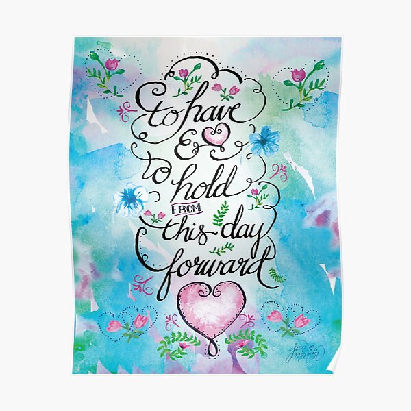 To Have and to Hold by Jan Marvin Poster