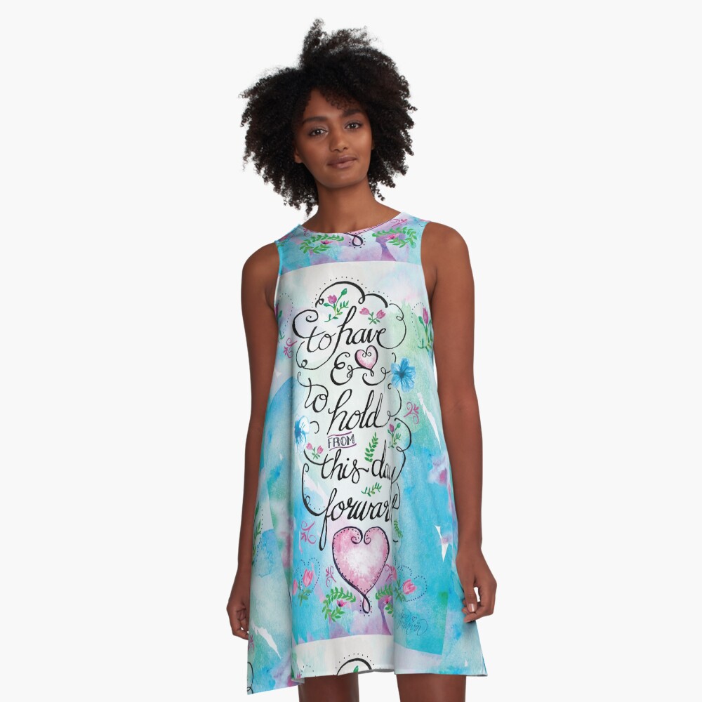 Item preview, A-Line Dress designed and sold by janmarvin.
