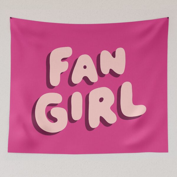 Item preview, Fangirl en rosa designed and sold by evannave.