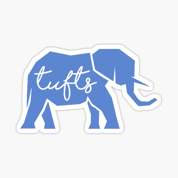 Tufts University Jumbo Sticker Sticker By Angela Yang Ubicaciondepersonascdmxgobmx 3551