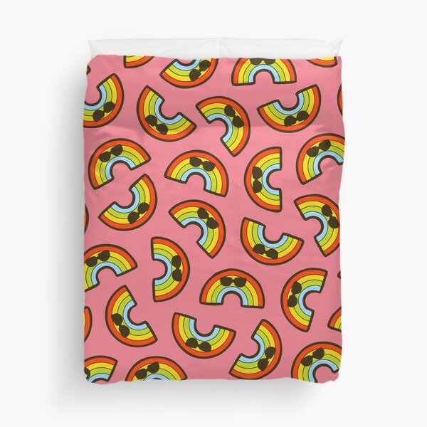 Cool Rainbow Pattern Duvet Cover
