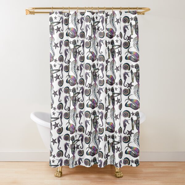 Oil Slick Shower Curtains for Sale