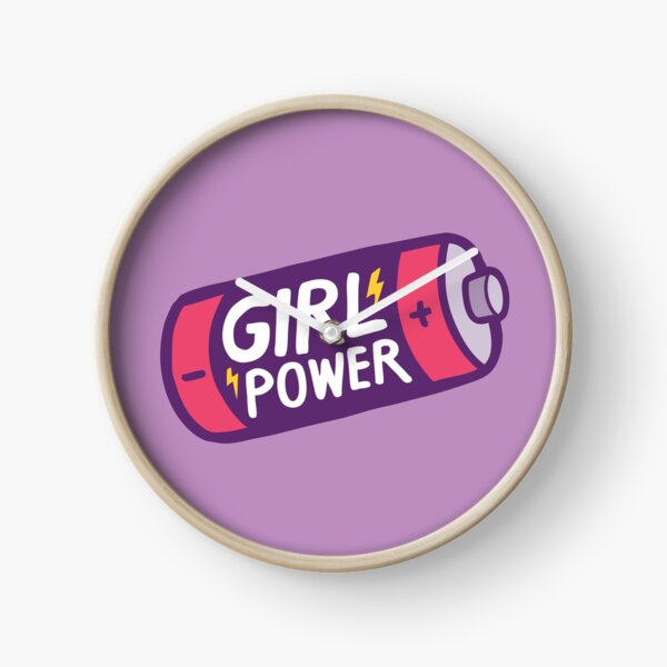 Girl Power Clock