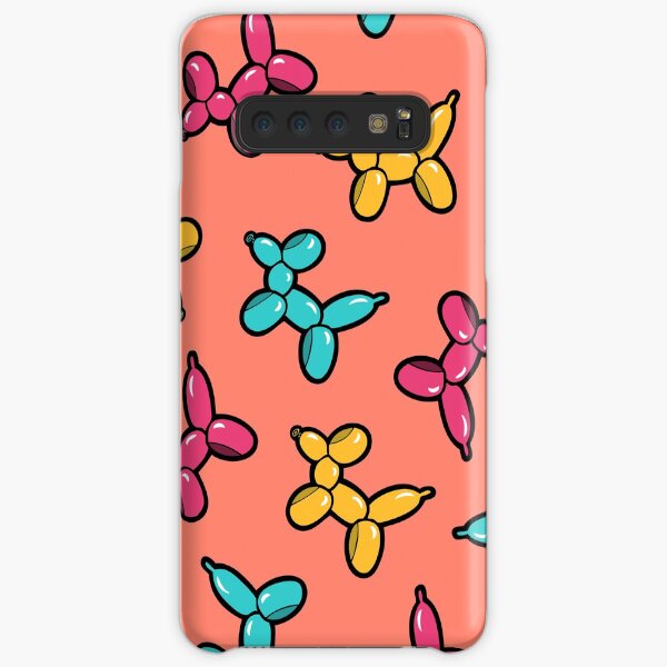 Balloon Animal Dogs Pattern in Coral Samsung Galaxy Snap Case