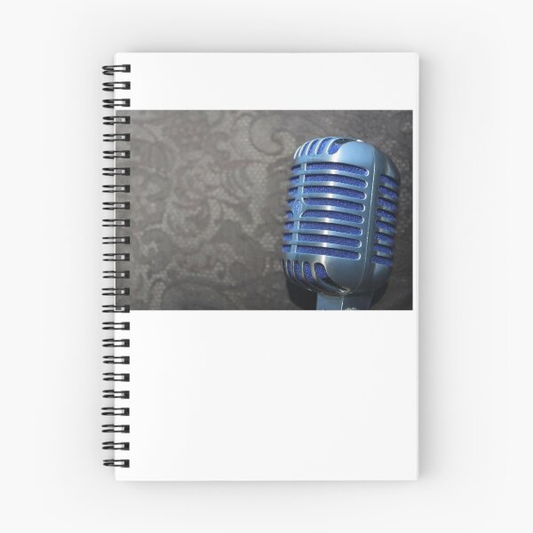 Item preview, Retro Blue Mic designed and sold by Uma8.
