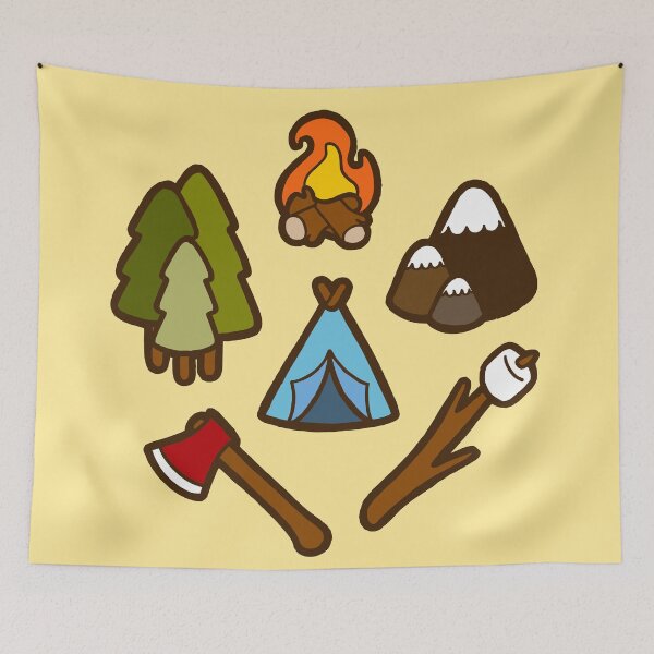 Item preview, Camping is cool designed and sold by evannave.